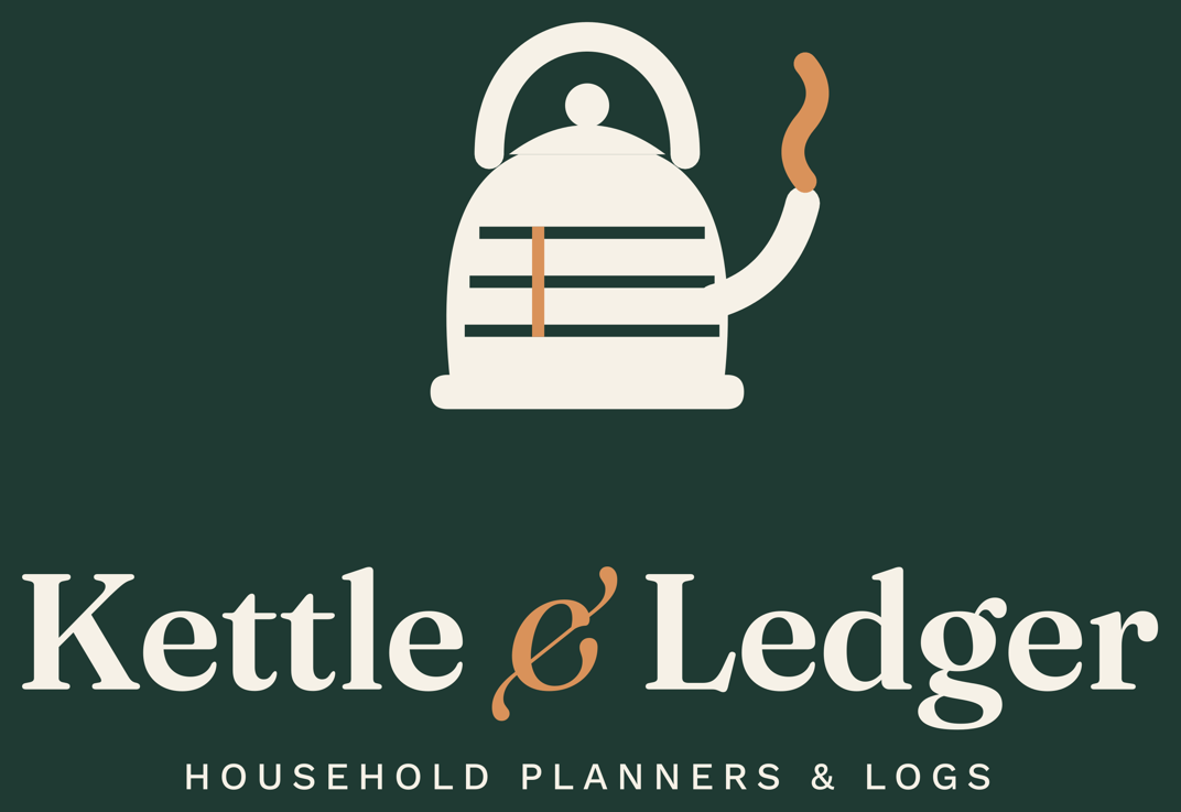 Kettle & Ledger, household planners and logs